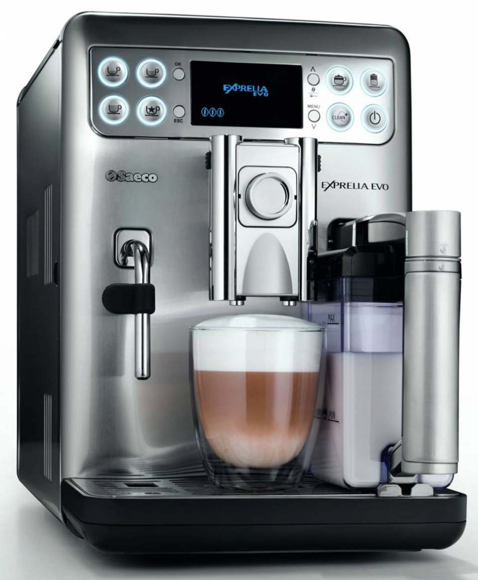 Kaffeevollautomat Philips Saeco Exprelia Evo Edelstahl mit ...