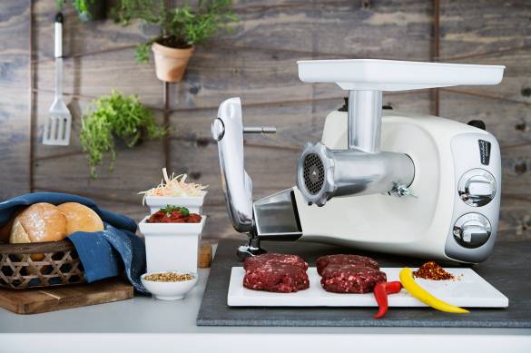 Auch trendige Burger lassen sich mit der Küchenmaschine vorbereiten.