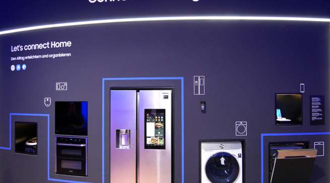 Top-Thema und roter Faden durch alle Samsung Produktkategorien: Connected Living.