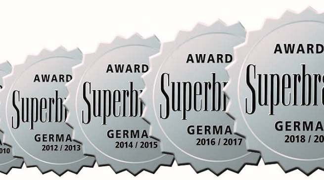 Superbrands Award Siegel Jura
