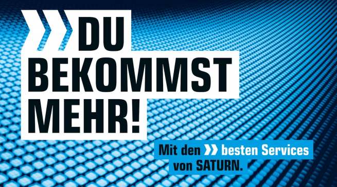 Neuer Markenauftritt: Saturn stellt das zukunftsorientierte Technikerlebnis der urbanen und markenbewussten Zielgruppe in den Mittelpunkt.