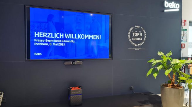 Wie lief 2023, was kommt 2024, wie kommt die Integration von Whirlpool voran: Am 8. Mai informierte Beko in seinem Showroom in Eschborn über Einzelheiten.
