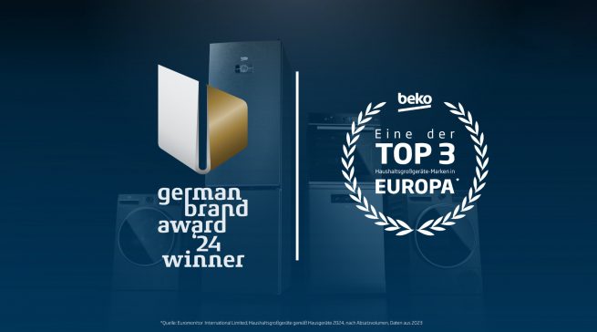 German Brand Award für Beko Top-3-Marketingkampagne.