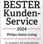 Auszeichnung „Bester Kundenservice 2024“ für Philips.