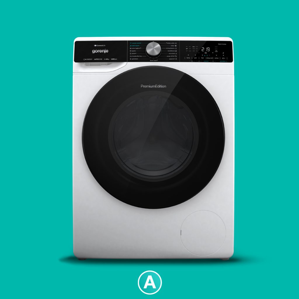 Effizient Waschen: WaveActive Waschmaschine von Gorenje.