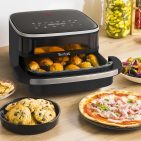 Tefal Heißluftfritteuse Easy Fry XL Surface mit Pizzafunktion.