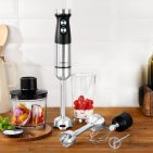 Mit viel Zubehör: Power Stabmixer Set 5-in-1 von Gastroback.