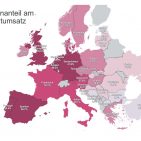 Handelsmarkenanteil am gesamten FMCG-Umsatz 2024 in 30 europäischen Ländern.