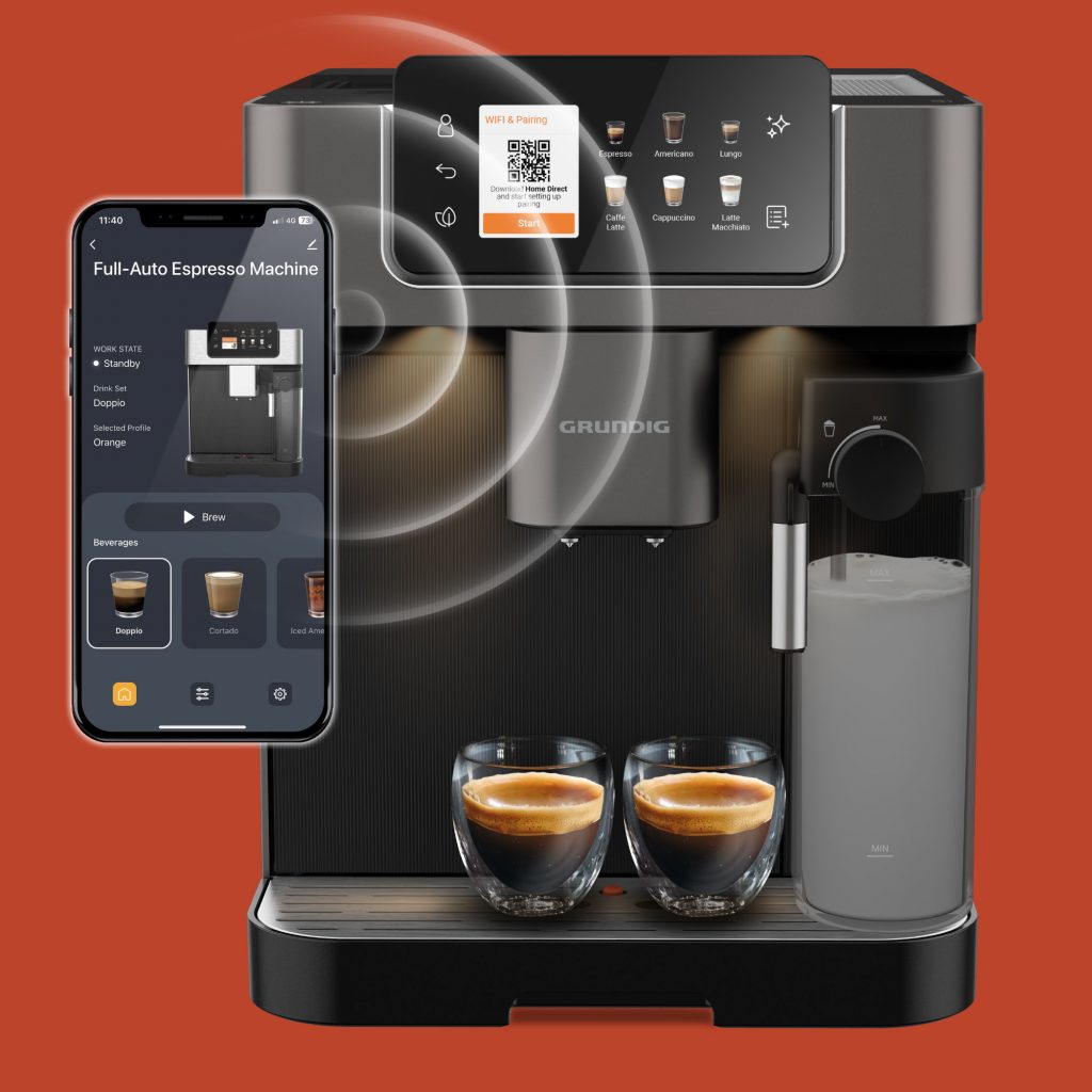 Smarte Nutzung: KVA 8230 Kaffeemaschine von Grundig.