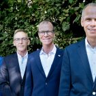 Das neue VOGT-Führungsteam (v.r.): Einkaufsleiter Olaf Bader, Geschäftsführer Mathias Meloh, Verkaufsleiter Claus Michael Huthmann und Vertriebsinnendienstleiter Marc Struckmeyer. Fotos: Horst Vogt GmbH