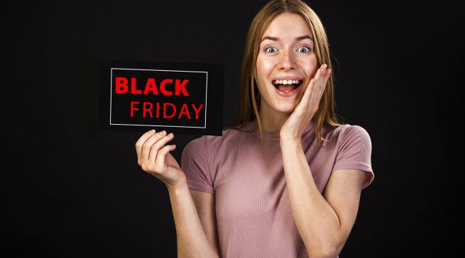 Im Vergleich zu einem durchschnittlichen Tag im Oktober wurden am Black Friday doppelt so viele Produktseiten geöffnet