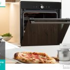 Zum Pizzaofen spendiert Gorenje eine Küchenmaschine.