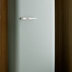 Smeg Kühlschrank FAB28 Sea Salt Green mit Türalarm.