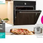 Zum Pizzaofen spendiert Gorenje eine leistungsstarke Küchenmaschine. Fotos: Gorenje