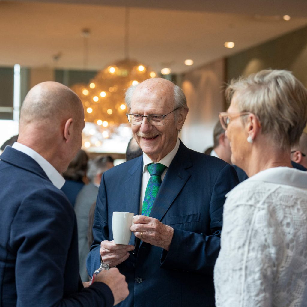 Edgar Haubrich beim Branchentreff von Electronic Partner vergangene Woche in Düsseldorf.