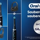 Oral-B Weihnachtsaktion: iO Zahnbürste kaufen & Kopfhörer geschenkt.