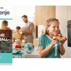 Kampagnenmotiv „Crunchtime für Handballfans“ von Gorenje