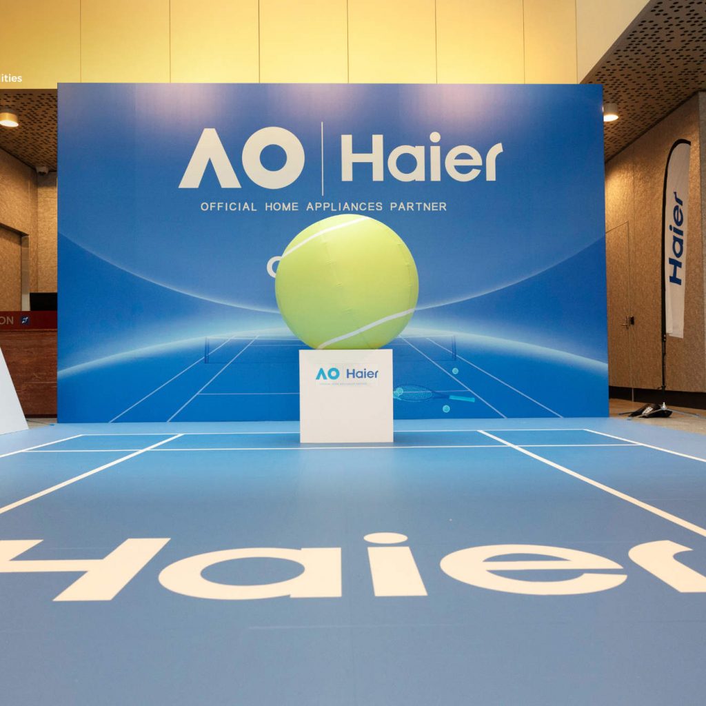 Haier wird ab 2025 offizieller Partner der Australian Open und des Summer of Tennis