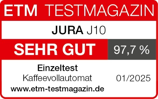 Siegel Jura J10 Testsiegel