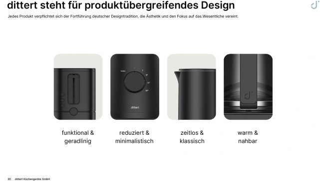 Produktübergreifendes Design.